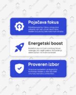 Pojačava fokus, energetski boost, proveren izbor