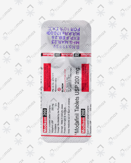 Blister Modkem 200 mg tableta za svakodnevnu koncentraciju
