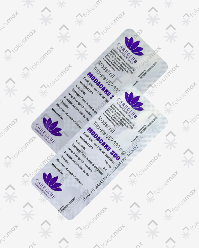 Blister detalj Modacare 300 mg tableta za poboljšanje pažnje