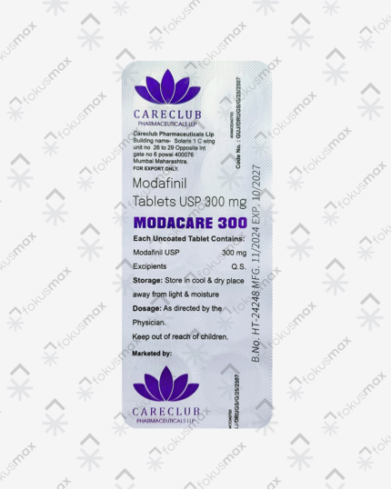 Modacare 300 mg tablete u blister pakovanju za jasnoću i fokus