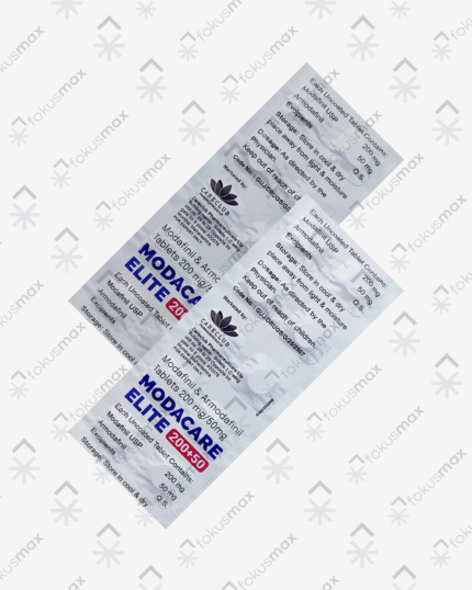 Pakovanje Modacare ELITE 250 mg tableta u blisteru za mentalnu koncentraciju