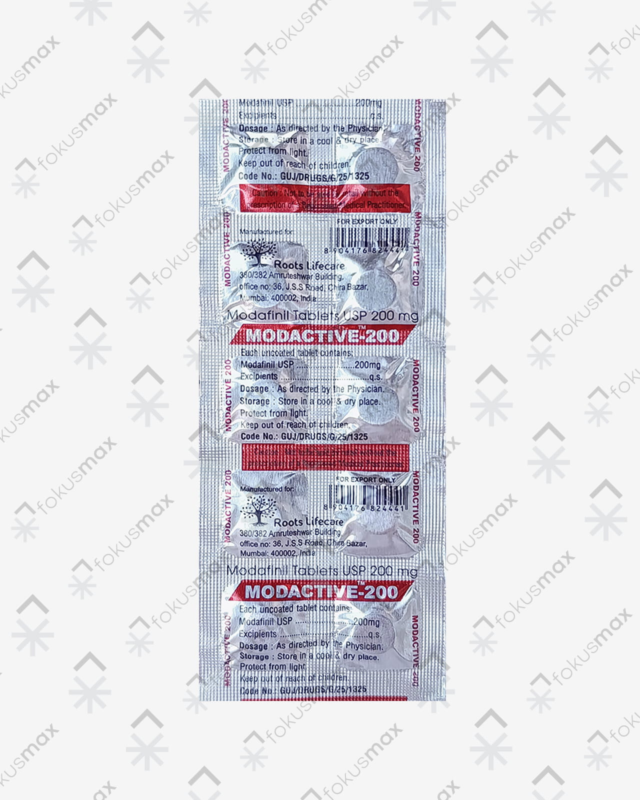 modactive 200 mg modafinil