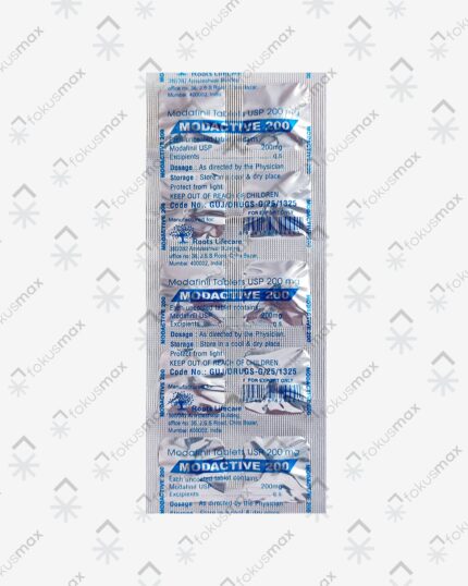 Modactive 200 mg blister – uredno pakovane tablete